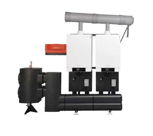 Viessmann Vitodens 200 B2HA 4 x 120kW in Series