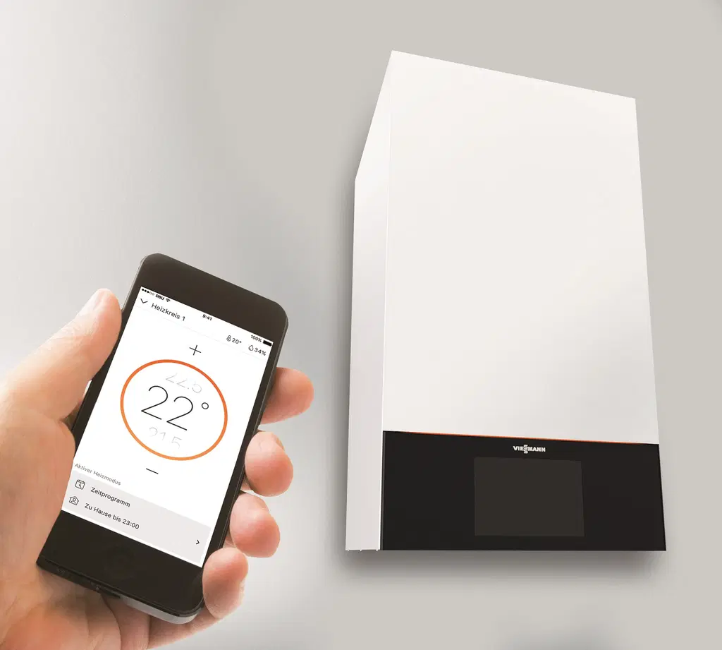Viessmann Vitodens 200-W B2KH: Combi 7" colour touch screen and outdoor sensor 35kW (7995317) - Image 3