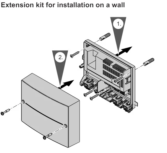 Vitodens 200-W Commercial Mixer Extension Kit (wall mounting) without mixer motor ZK02941 / 7301062 / 7639040 - Image 3